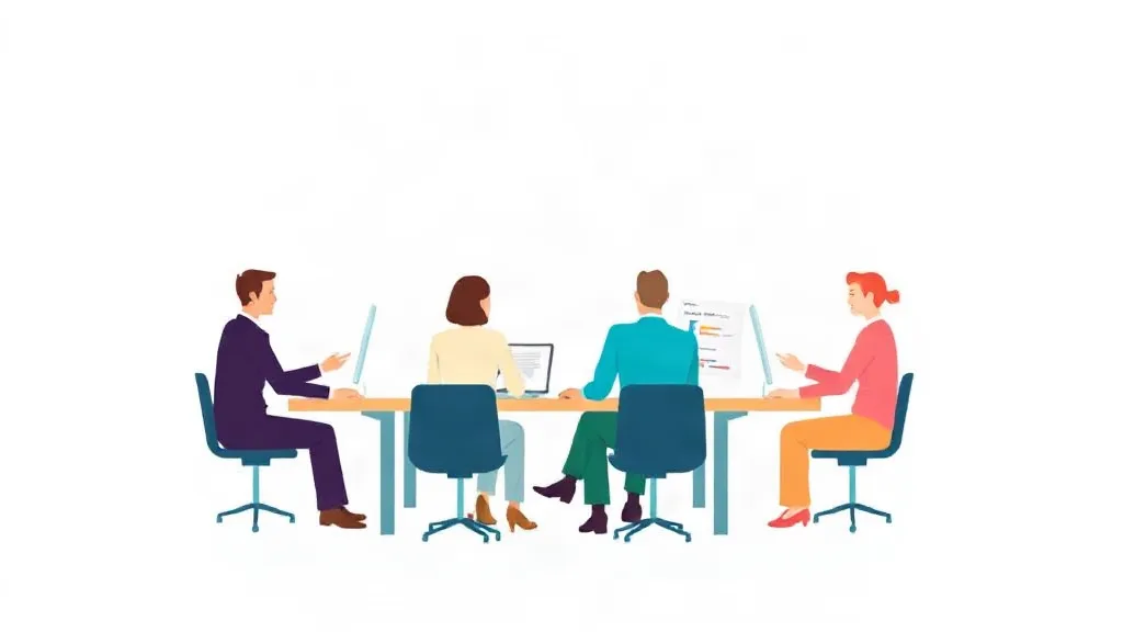 Illustration of Standardize team reviews to eliminate compliance bottlenecks: Discuss the workflow friction between product developers and